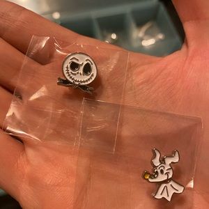 2 for 1  zero and jack skeleton Apple band charm